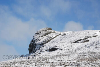 HAYTOR IN SNOW  